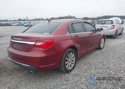 2012 Chrysler 200 Touring from USA, damaged, VIN 1C3CCBBB6CN267735